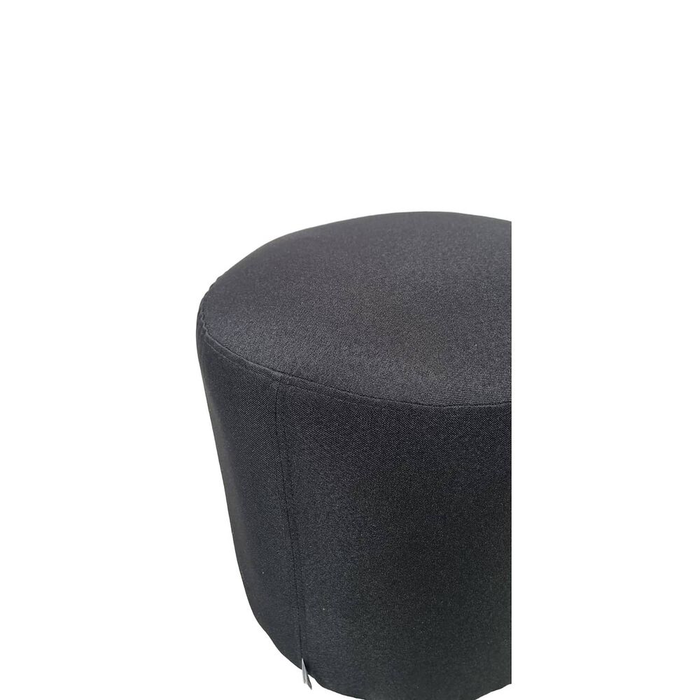 Pouf Redondo Lino Negro image number 3.0