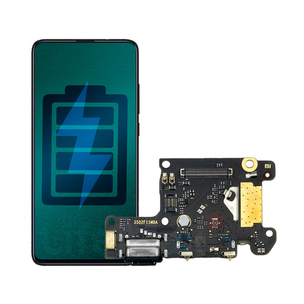 Flex De Carga Compatible Con Xiaomi Mi 9tconector Tipo C image number 0.0