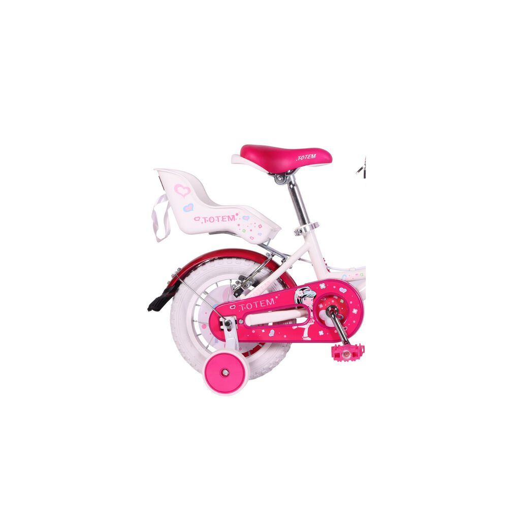 Bicicleta Totem Infantil Aro 12 Pretty Girl Color Blanco image number 3.0