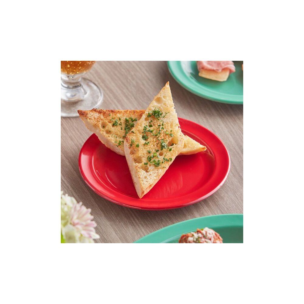 Set 3 Plato Melamina Rojo 14 Cm image number 1.0