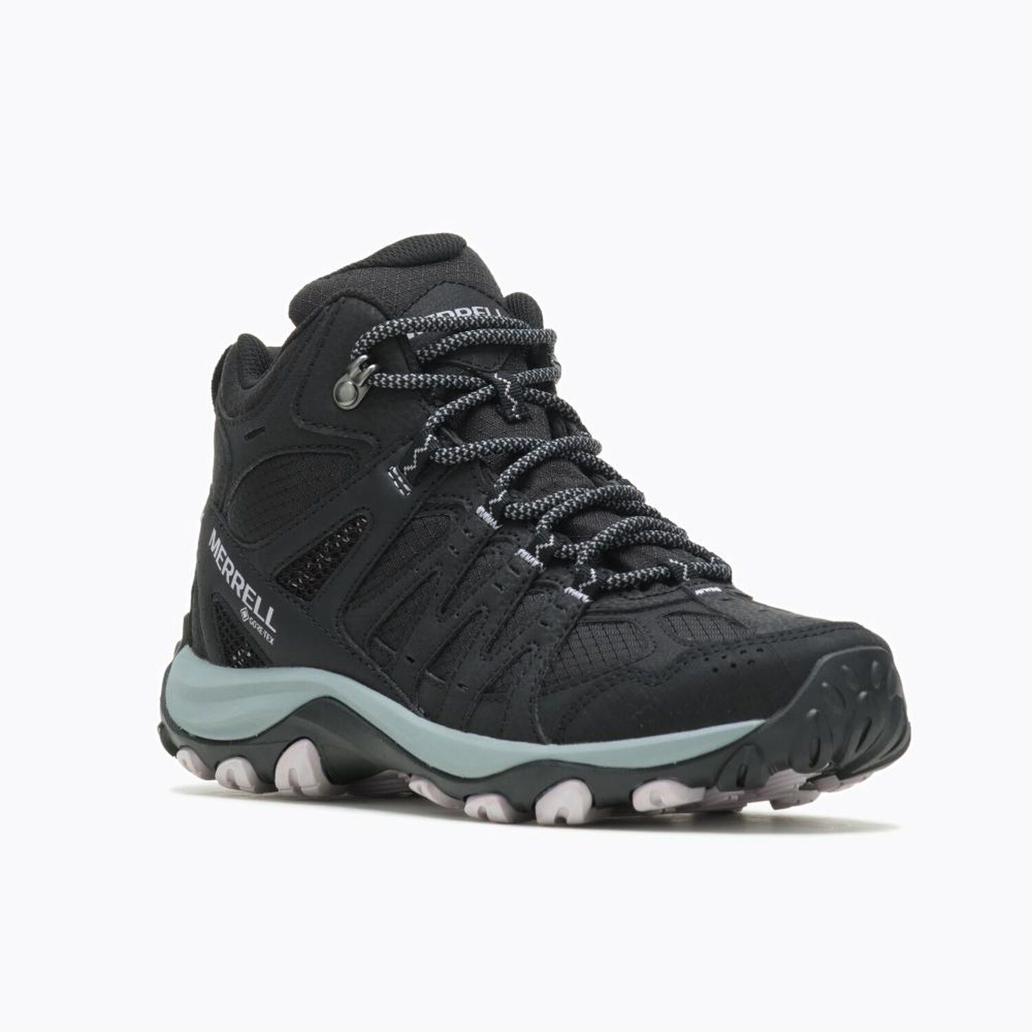 Bot&iacute;n Outdoor Mujer Merrell Accentor 3 Sport Mid Negro image number 1.0