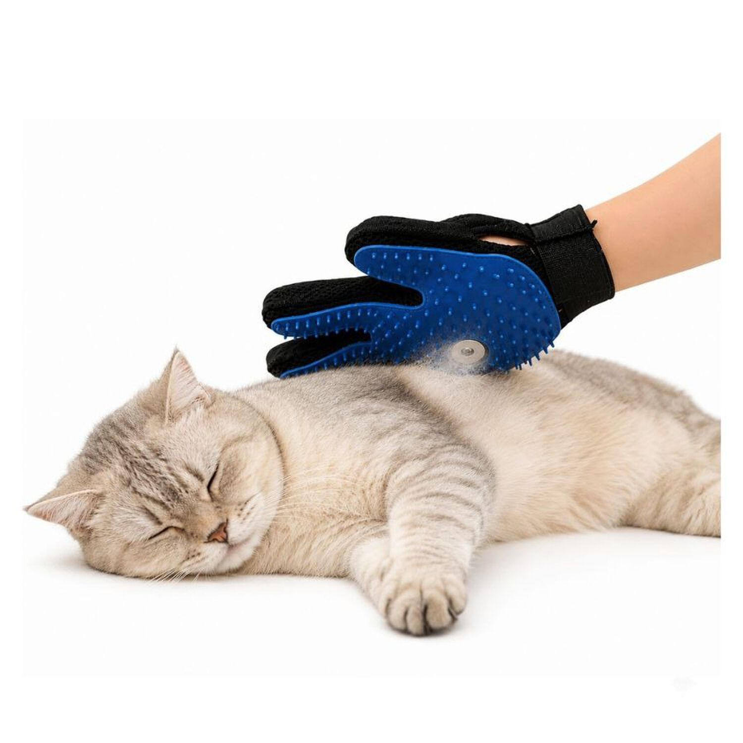 Guante Saca Pelos Mascotas Perro Gato Con Pulverizador Spray image number 3.0