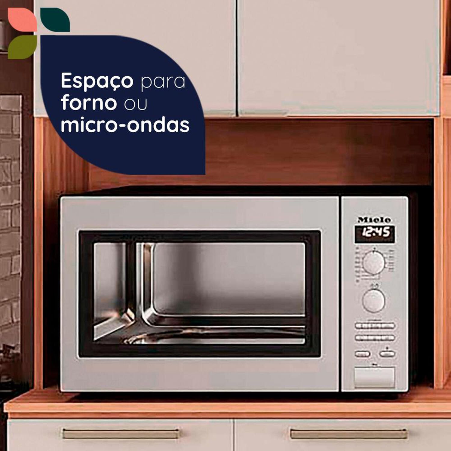 Mueble De Cocina Roca Kit De Cocina Casta&ntilde;a Modular / 8 Puertas / 3 Cajones image number 1.0