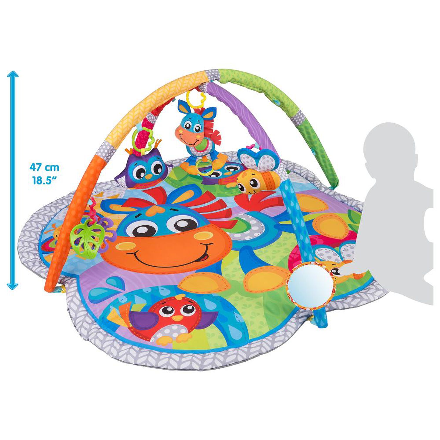 Gimnasio Clip Clop Activity Playgro image number 3.0