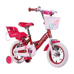 Bicicleta Totem Infantil Aro 12 Miss Lilly Color Fucsia