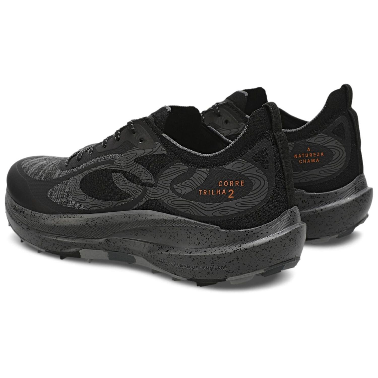 Zapatilla Trail Running Hombre Corre Trilha 2 Negro image number 3.0