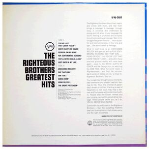 Righteous Brothers - Greatest Hits | Vinilo Usado