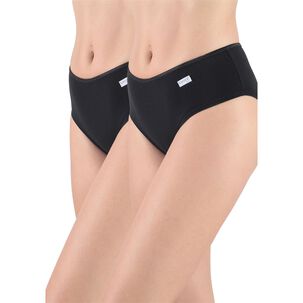 Pack 2x Pantaleta Algod&oacute;n P214184-neg Kayser