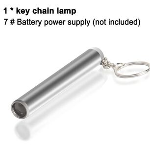 Linterna Led Potente Aluminio Esterilizable Resistente Pilas Aaa Inclu&iacute;das