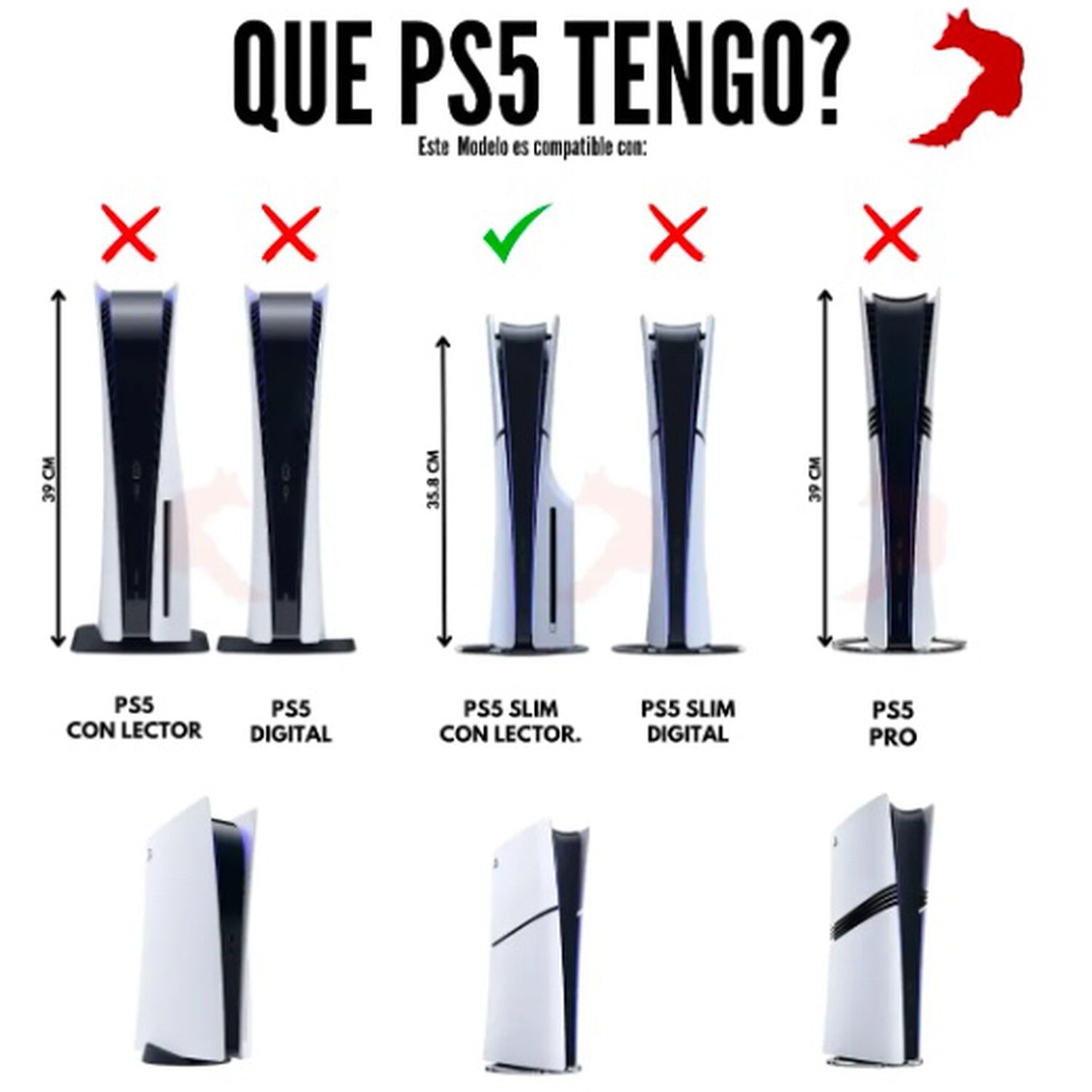 Soporte De Pared Para Ps5 image number 1.0