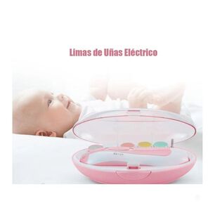 Kit De Manicura El&eacute;ctrico Para Beb&eacute; Cortau&ntilde;as Seguro 6en1