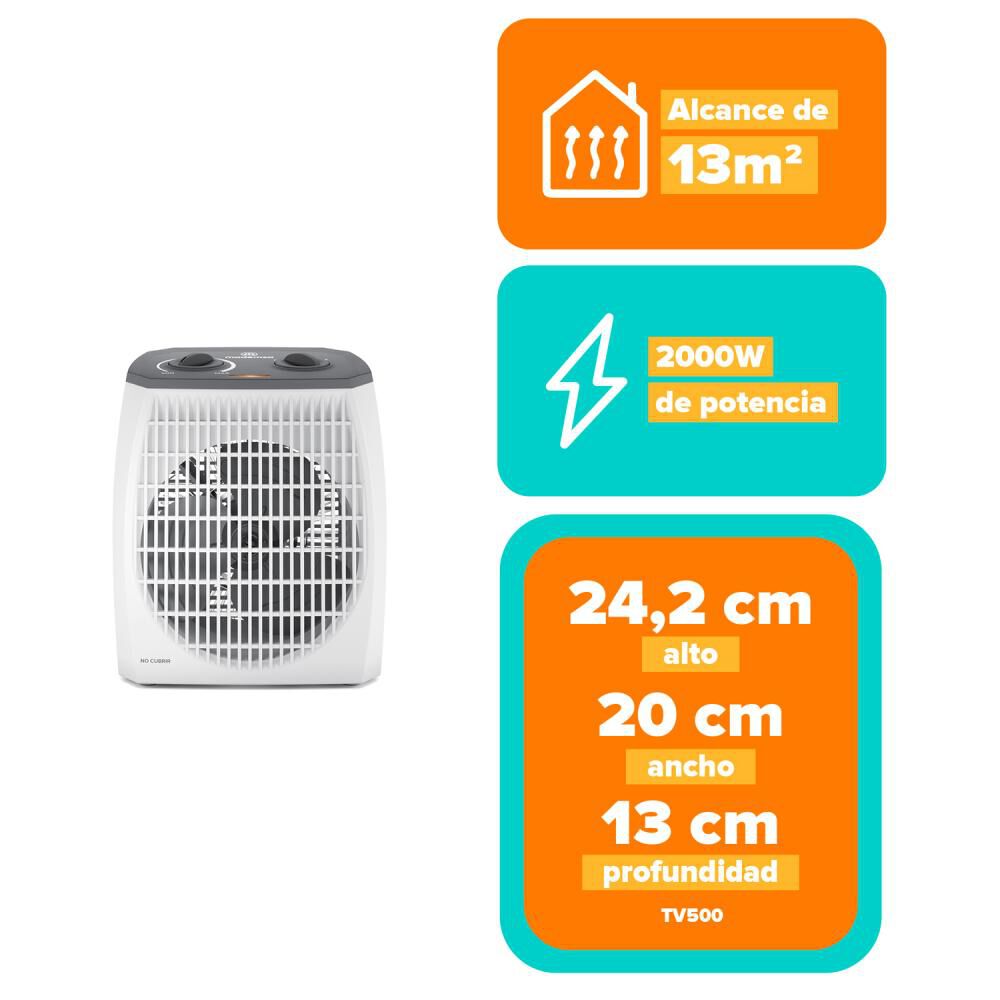 Termoventilador Mademsa TV500 image number 5.0
