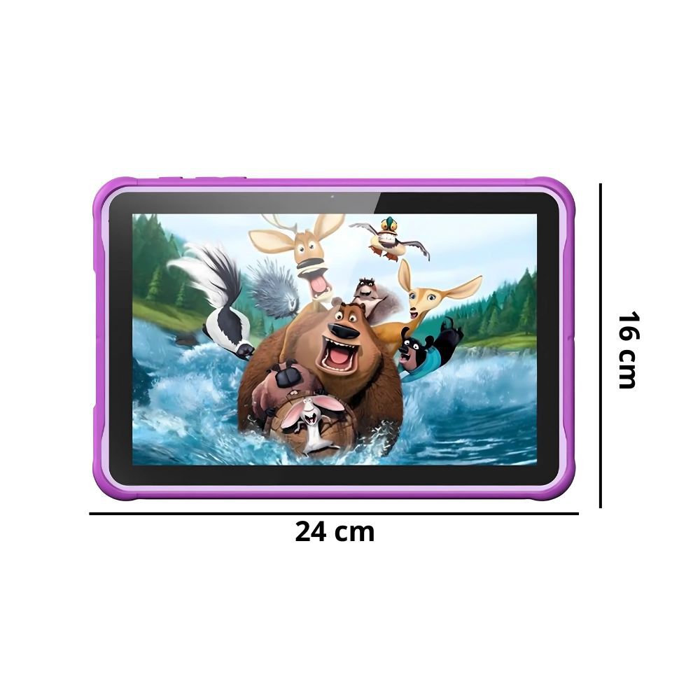 Tablet Android K10 64gb 10.1" Funda Antigolpe 1,3 Ghz - Violeta image number 1.0