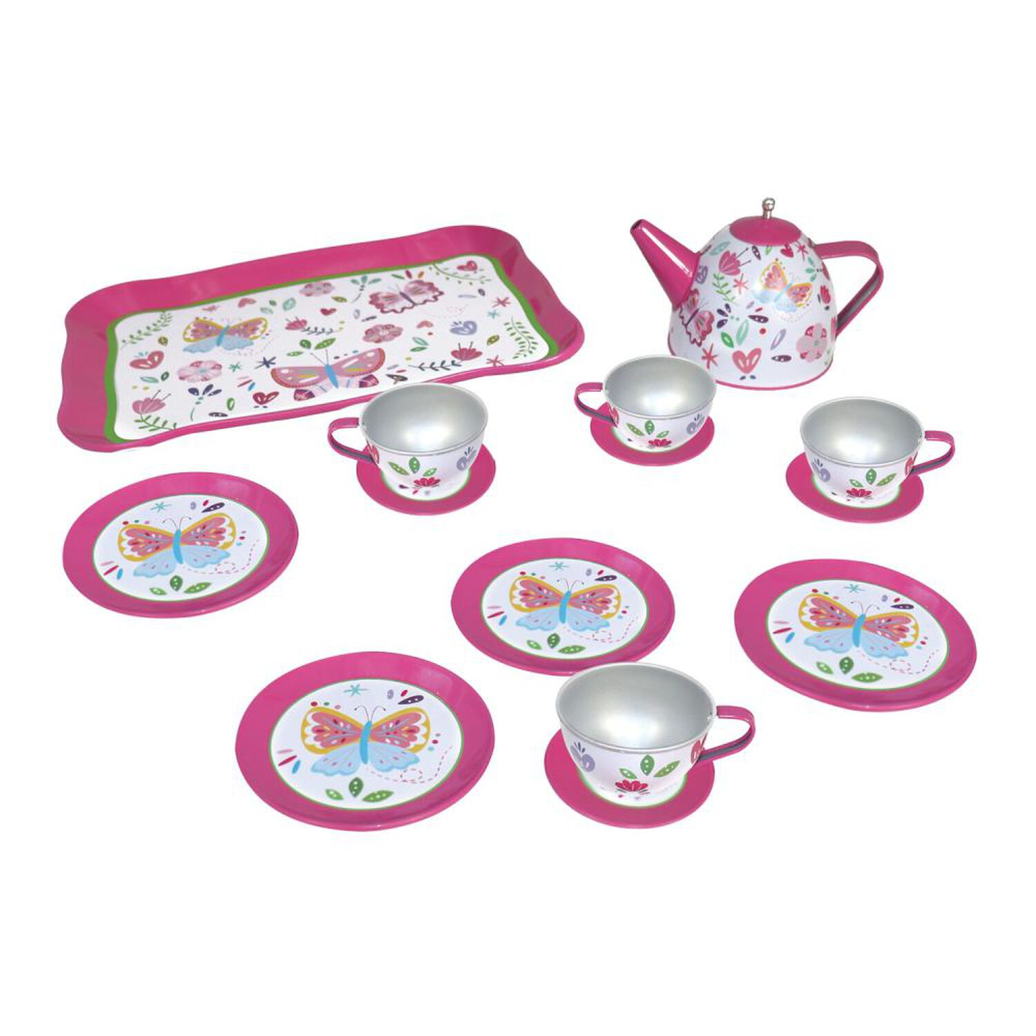 Set De T&eacute; De Metal Sweet Home image number 5.0