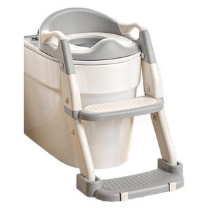 Inodoro Port&aacute;til Infantil Con Escal&oacute;n Asistente Para Ba&ntilde;o