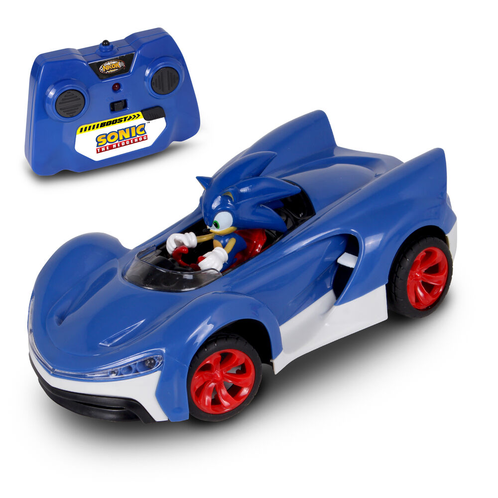 Autos De Juguete A Control Remoto Team Sonic Con Luces image number 0.0