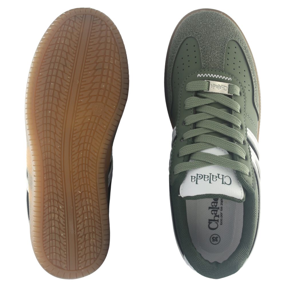 Zapatilla Mujer Chalada Aru-1 Verde Urbano image number 4.0