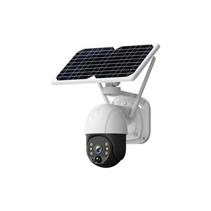 Cámara Seguridad Solar Visión Nocturna Led Ip66
