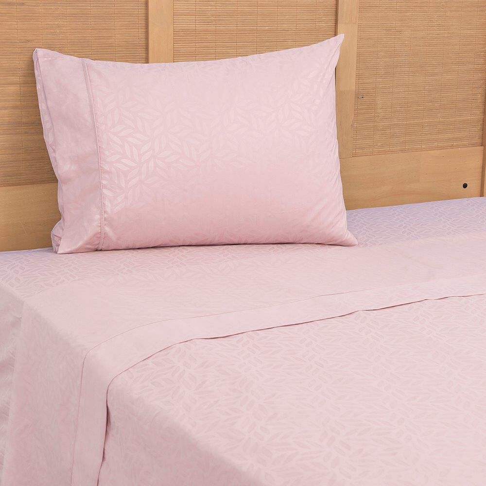 Sabana Plumetti Embossed 1.5 Plazas Rosado image number 2.0