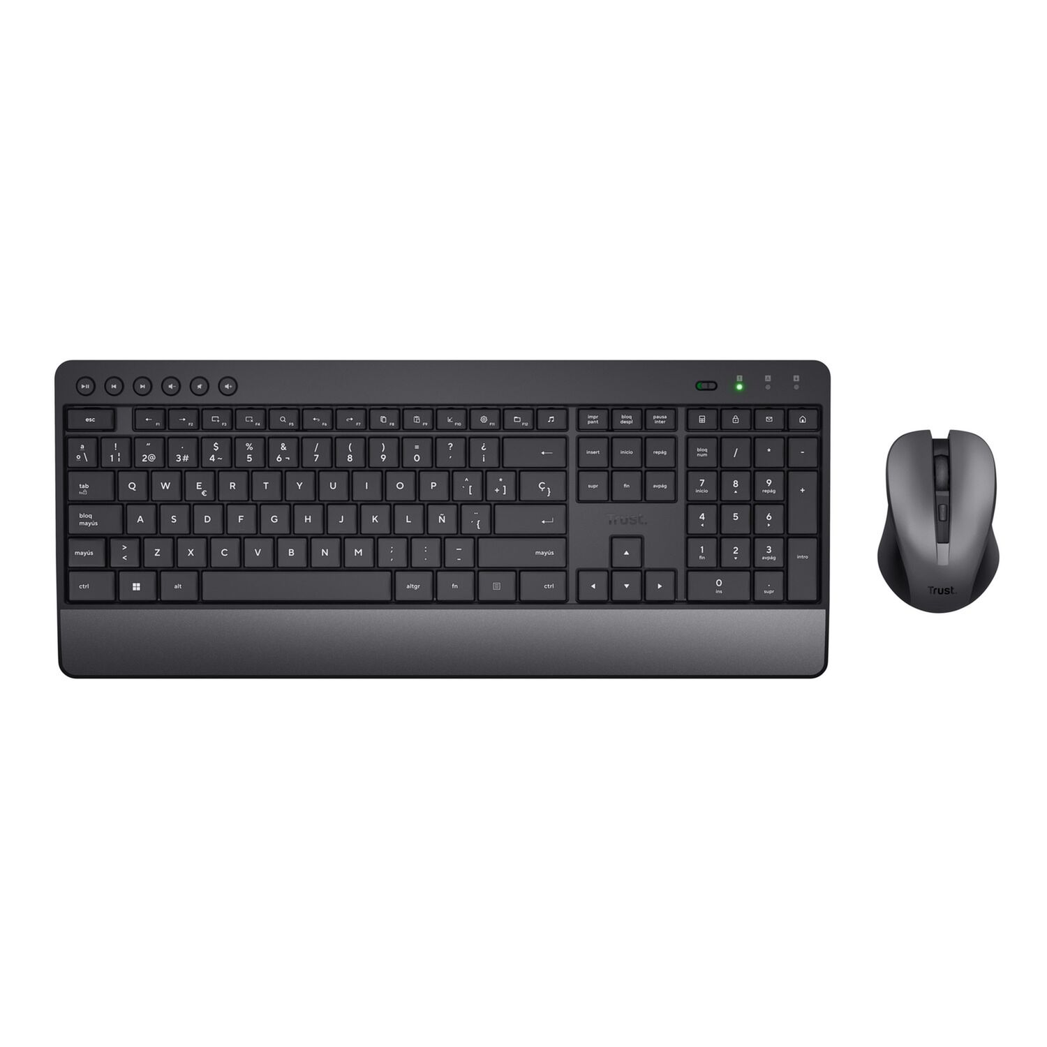 Kit Teclado Mouse Wireless Trezo Eco image number 3.0