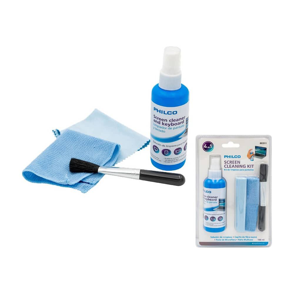 Kit De Limpieza Premium Para Pantallas, Pc Y Notebooks, 4 En 1 00311 image number 2.0