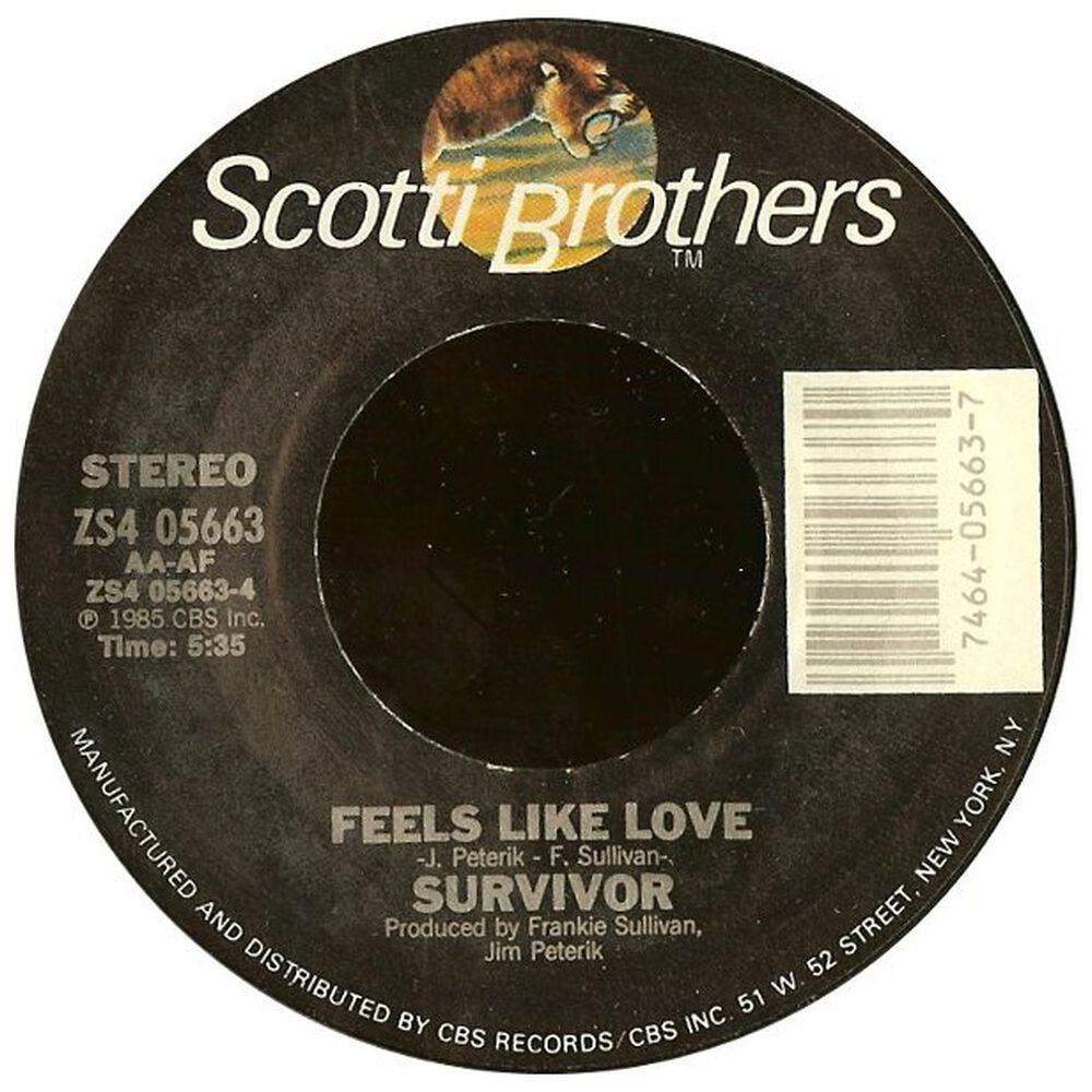 Survivor - Burning Heart | 7" Single Usado image number 3.0