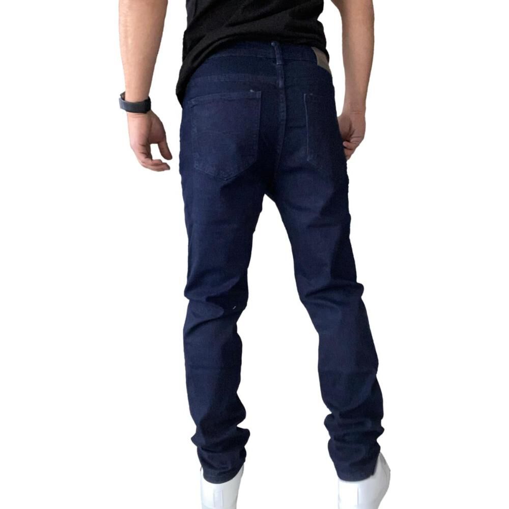 Jeans Slim Fit Mosaico Elasticados Hombre image number 3.0