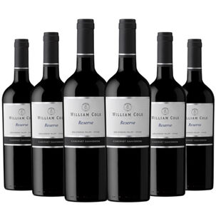 6 Vinos William Cole Reserva Cabernet Sauvignon