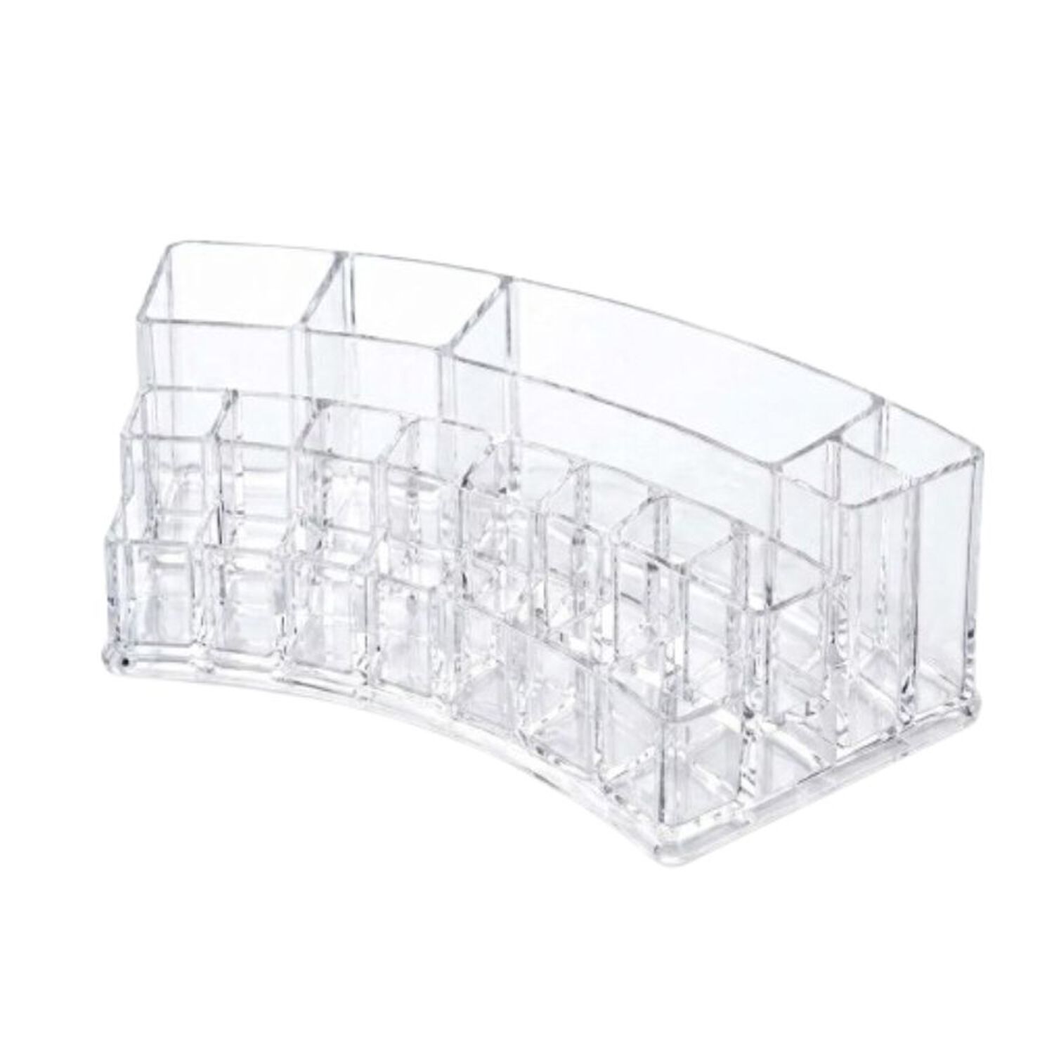 Organizador Cosm&eacute;ticos Acr&iacute;lico Curvo Maquillaje Ba&ntilde;o Tocador image number 0.0