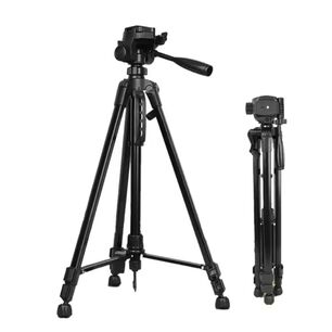 Tr&iacute;pode Profesional Para C&aacute;mara Base Negro