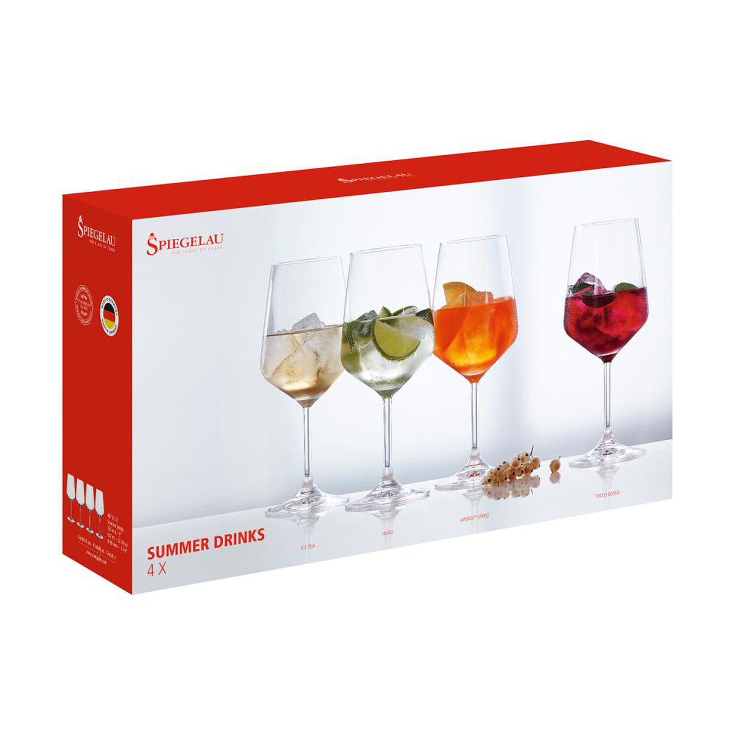 Set De Copas Spiegelau Summer Drinks Aperol / 4 Piezas / 630 Ml image number 3.0
