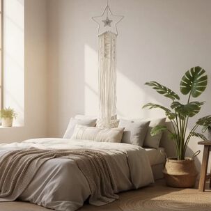 Tapiz Colgante Macrame De Estrella