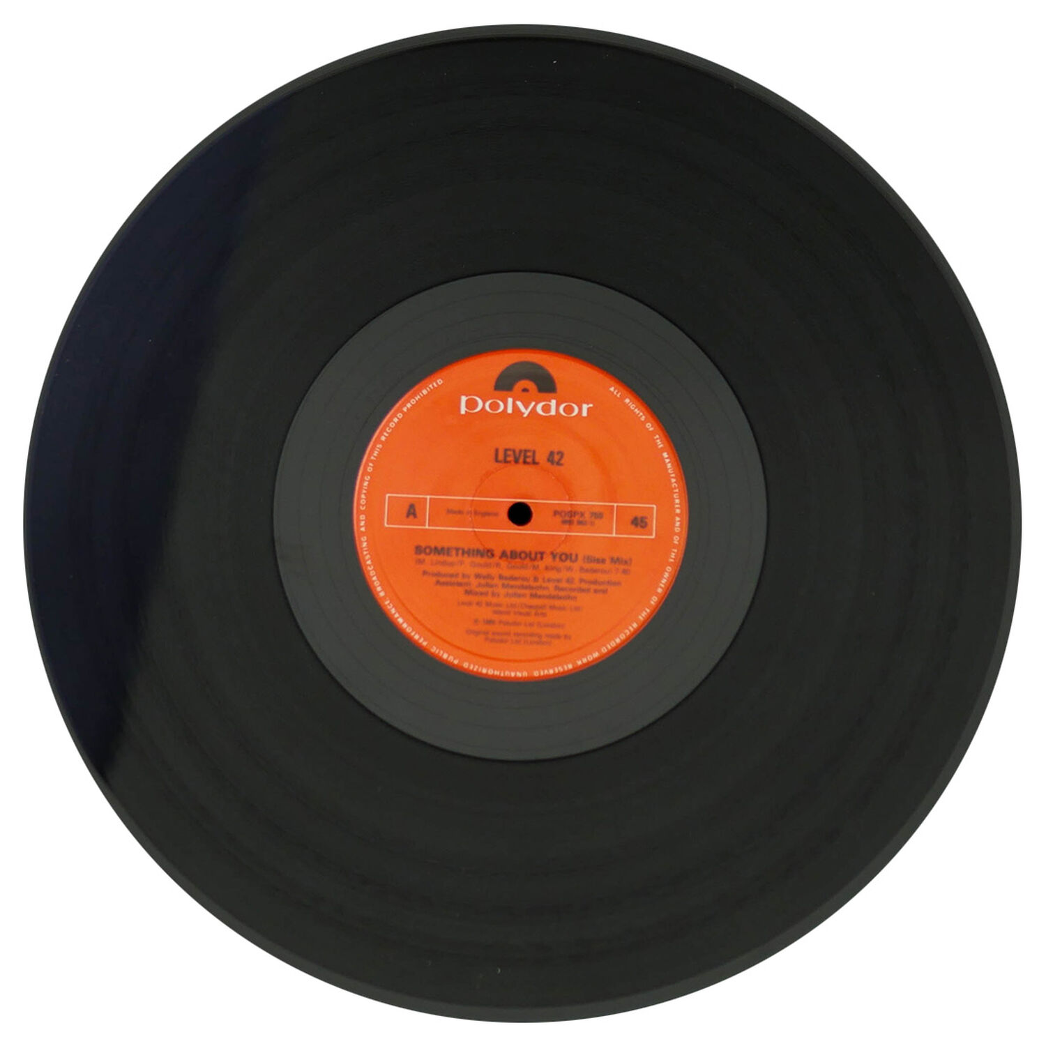 Level 42 - Something About You | 12" Maxi Single Usado image number 1.0