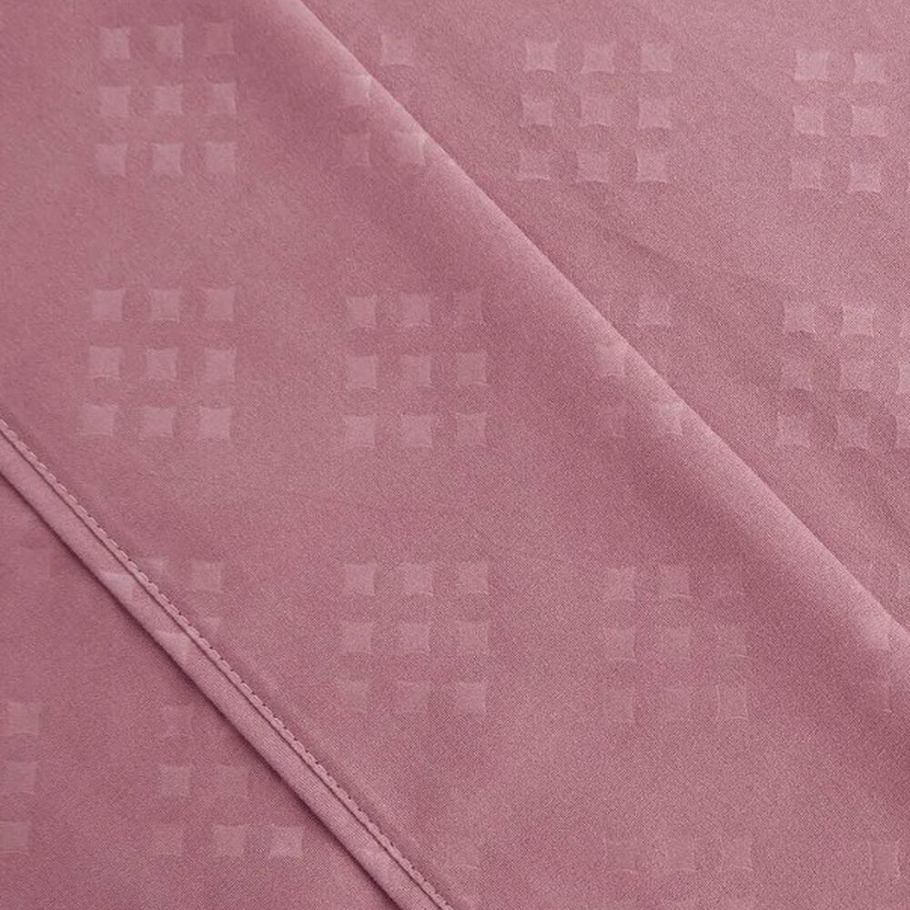 Sabanas Embossed 240 Hilos Super Soft Plumetti 1.5 Plazas. Rosado image number 2.0