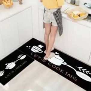 Alfombra Para Cocina Piso Con Dise&ntilde;o