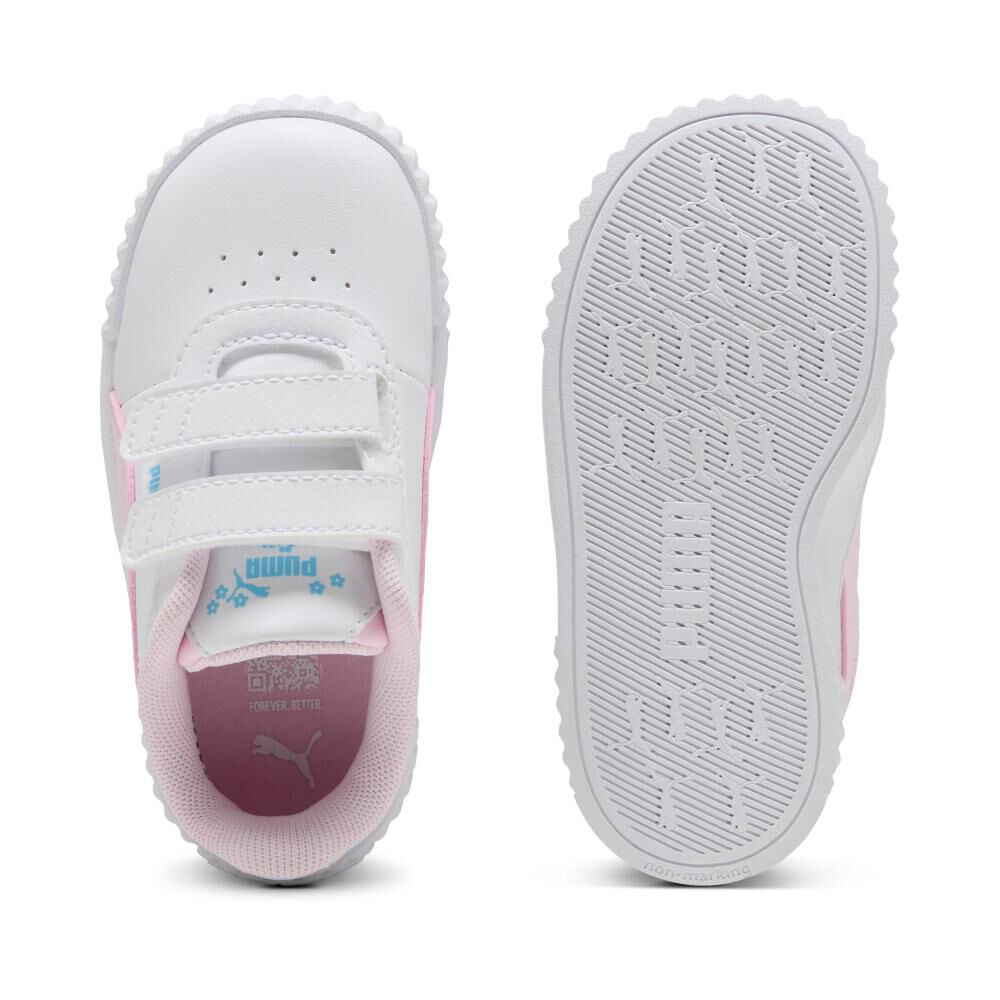 Zapatilla Urbana Unisex Puma Carina 3.0 Jelly Heaven V Inf Blanco image number 3.0