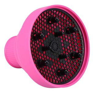 Difusor Para Secador De Cabello De Silicona Plegable Rosa