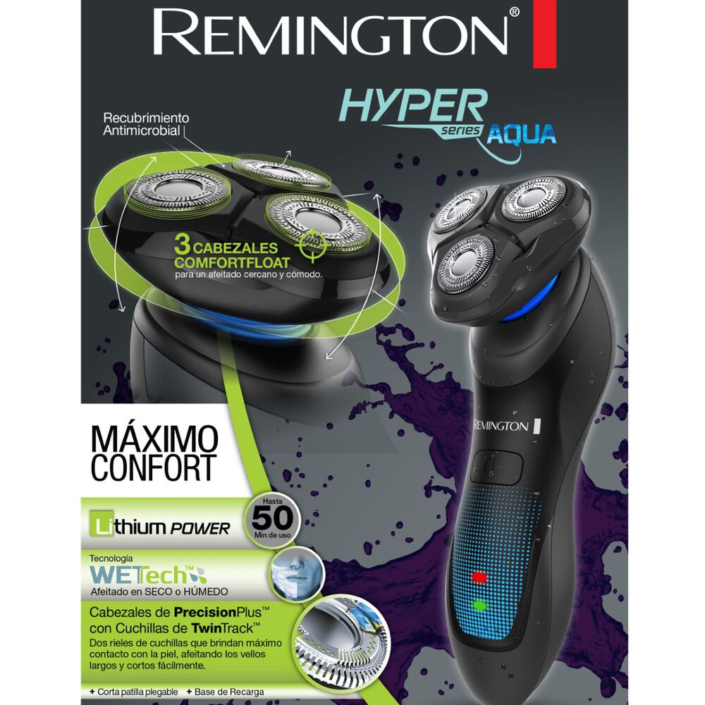 Afeitadora Remington Hyperflex Agua Xr1430 image number 5.0