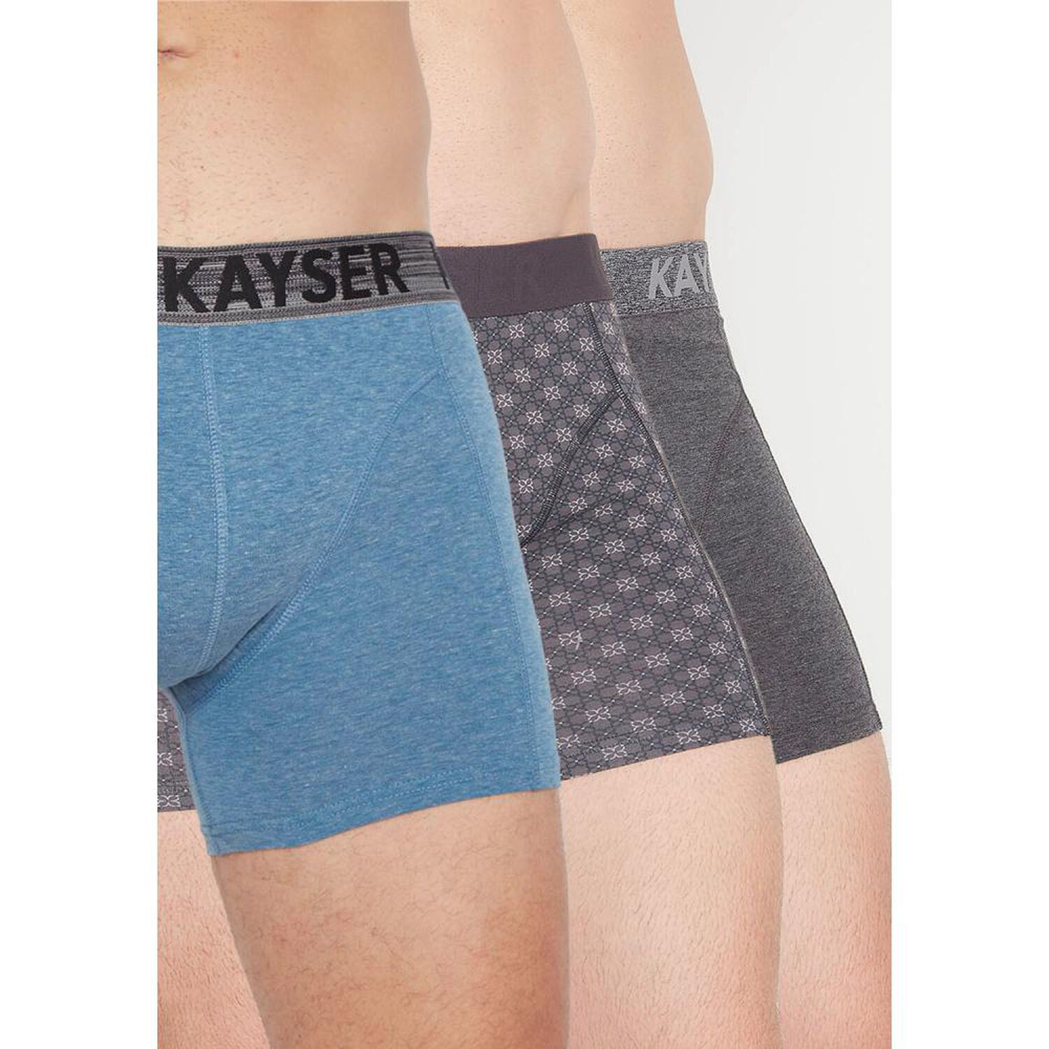 Tripack Boxer Largo Hombre Kayser image number 0.0