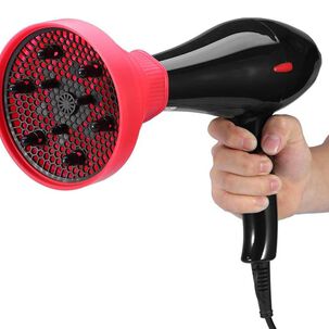Difusor Para Secador De Cabello De Silicona Plegable Rojo
