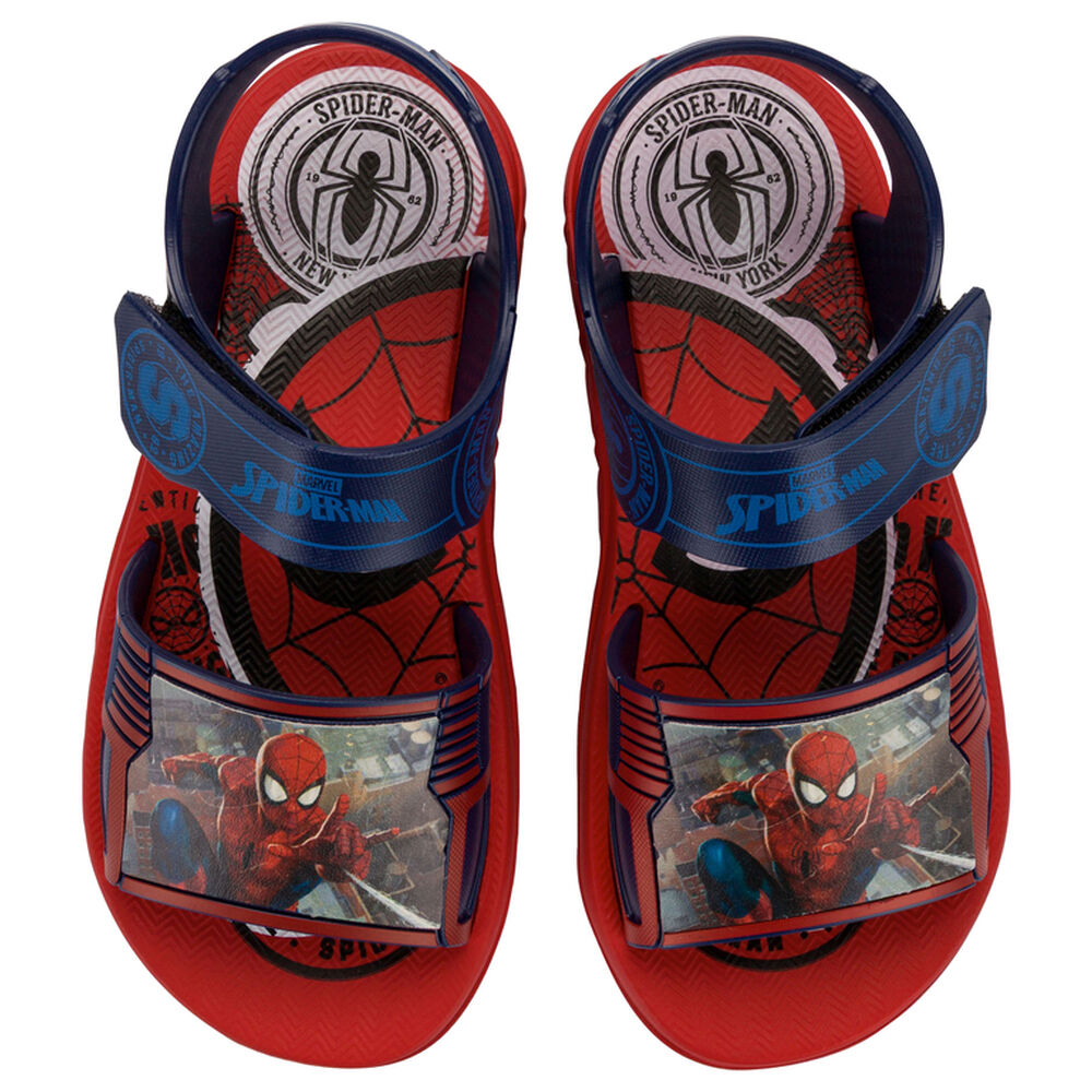 Sandalia Infantil Rojo/azul Marvel Team Ipanema image number 2.0