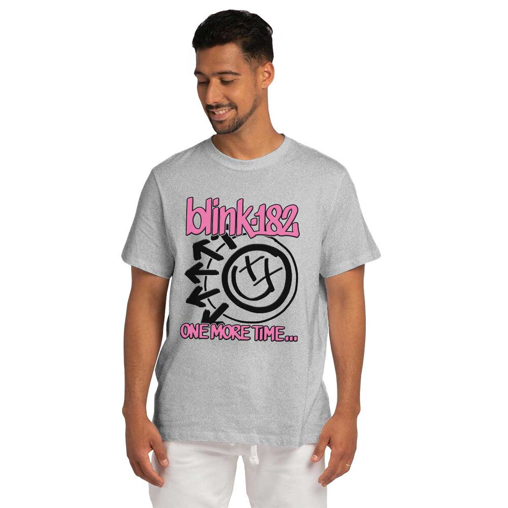 Polera Blink 182 One More Time Relieve Fucsia image number 1.0