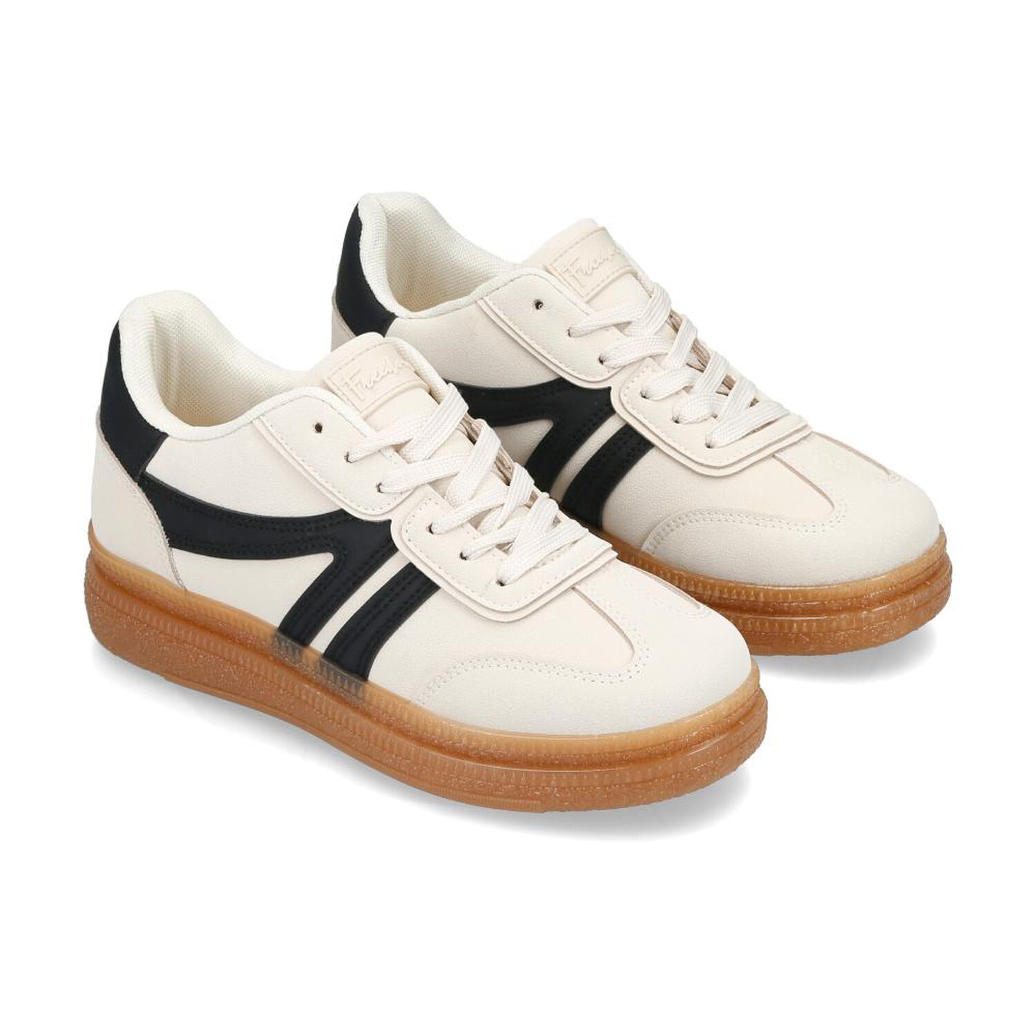 Zapatilla Urbana Mujer Freedom Beige image number 1.0
