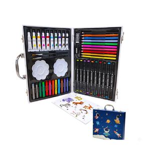 Kit De Dibujo Y Pintura Infantil Malet&iacute;n Astronauta