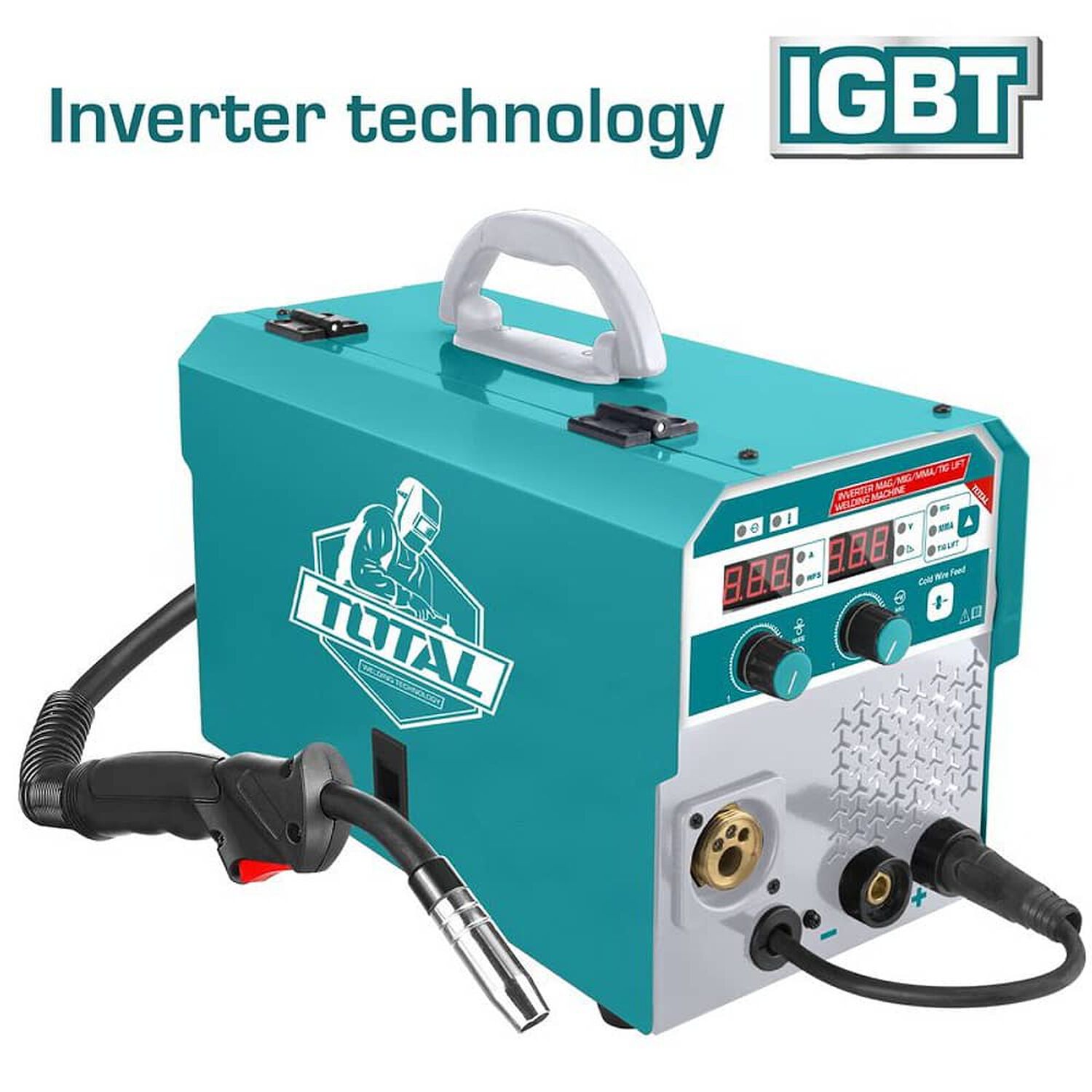 M&aacute;quina De Soldar Inverter 160 A Mag/mig/mma/tig Total image number 1.0