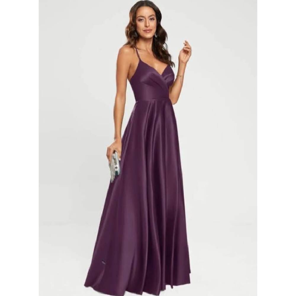 Vestido De Satin - Genesis image number 2.0