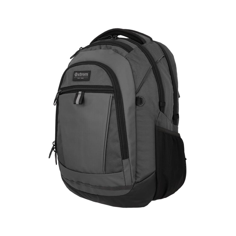 Mochila Notebook Xtrem Brooklyn 6xt Gris 15" image number 4.0