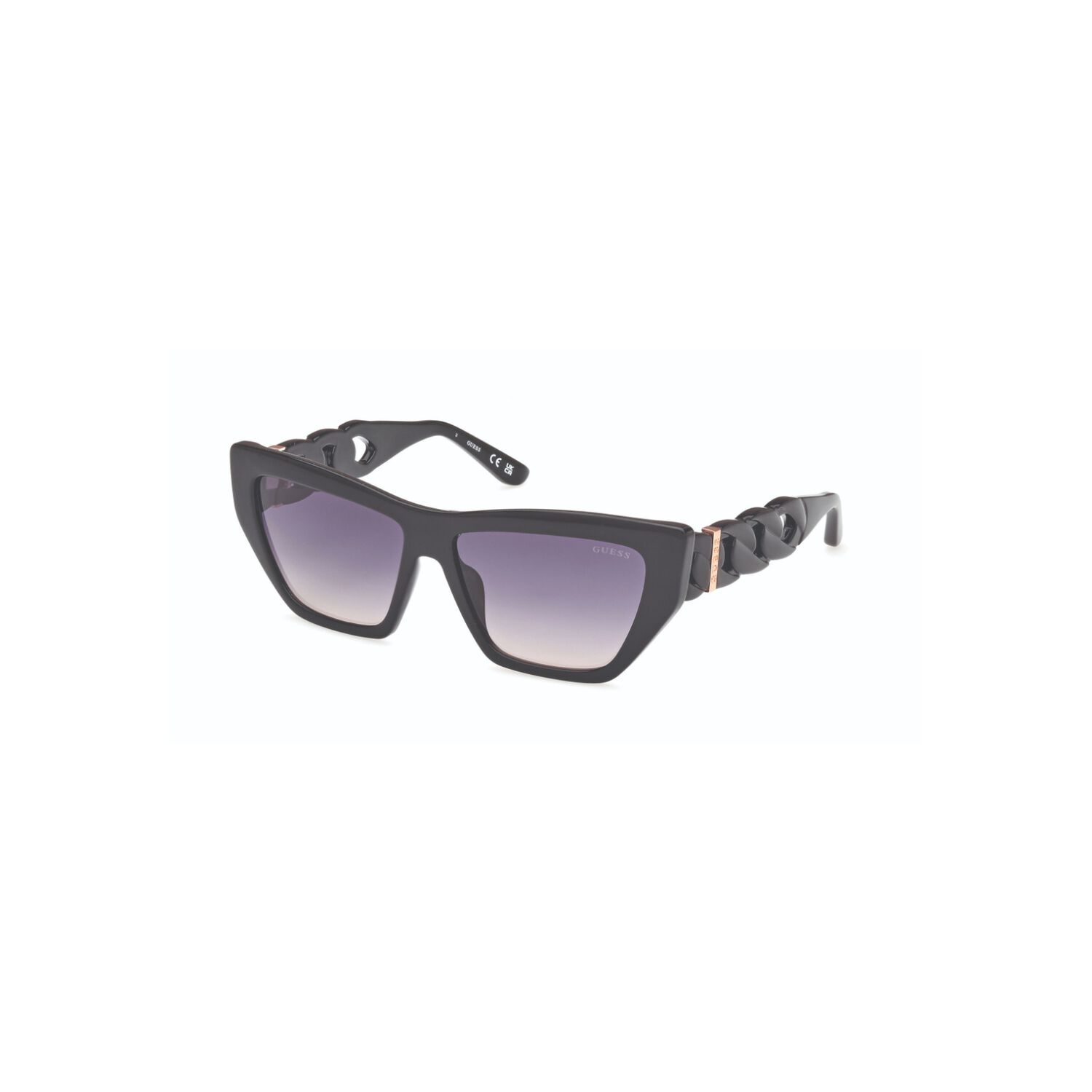 Lentes De Sol Negro Brillante Degrad&eacute; Guess image number 1.0