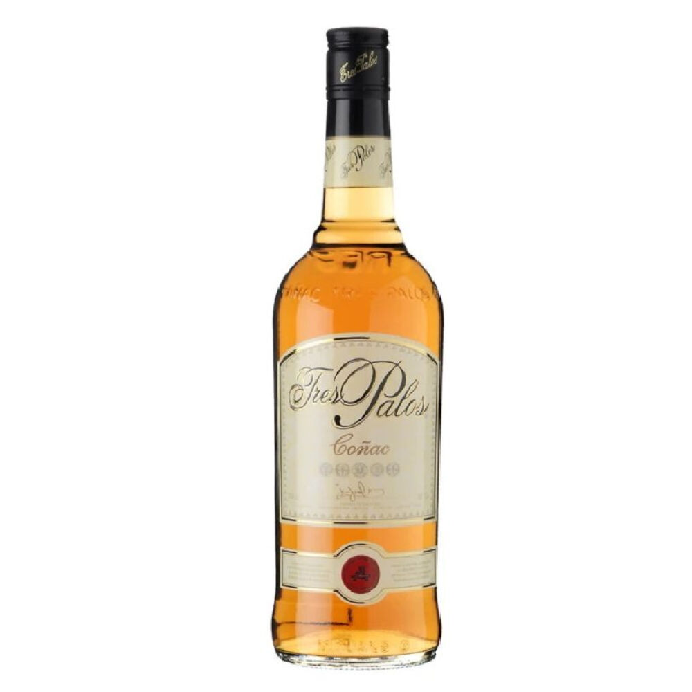 Cognac Tres Palos (40% 1000ml) image number 0.0