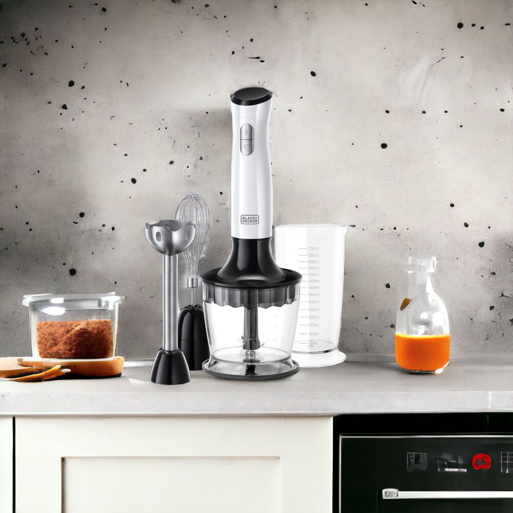 Batidora De Inmersion 3 En 1 Black + Decker 700w Hb24710-cl image number 2.0